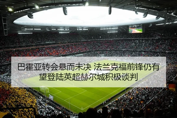 巴霍亚转会悬而未决 法兰克福前锋仍有望登陆英超赫尔城积极谈判
